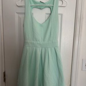 Mint Green Sleeveless Dress